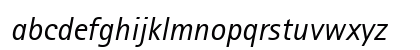 Agfa Rotis Sans Serif Italic Preview