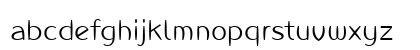LTInagur Light Regular Lowercase Preview