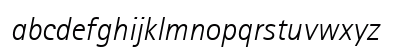 Agfa Rotis Sans Serif Light Italic Preview