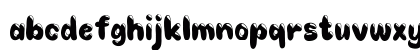 Choko Regular Lowercase Preview