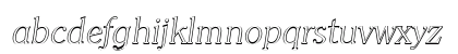 ChristianBeckerOutline-ExLight Italic Preview