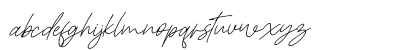 Christina Signature Italic Lowercase Preview