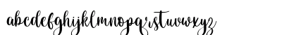 Christmas moments Regular Lowercase Preview