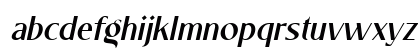 Churek Italic Lowercase Preview