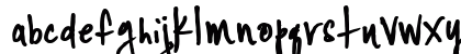 CinahandAlternate Regular Lowercase Preview