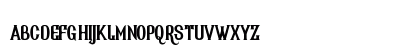 Ahjira Regular Lowercase Preview