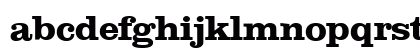 ClareSerial-Xbold Regular Lowercase Preview
