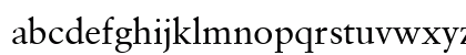 ClassGarmnd BT Roman Lowercase Preview
