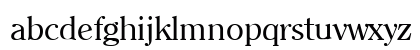 Clearface-Serial Regular Lowercase Preview
