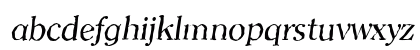 ClearfaceAntique Italic Preview