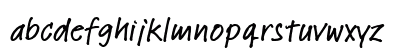 LTFeltpen Regular Bold Lowercase Preview