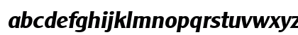 Cleargothic-Serial BoldItalic Lowercase Preview
