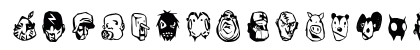 LTFreakCabinet Regular Lowercase Preview
