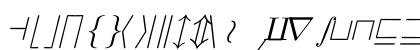 CM_MathSymbol Regular Lowercase Preview