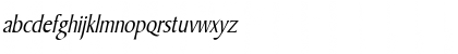 Barrett-Condensed Italic Font