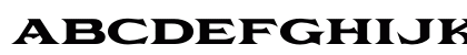 Oultra Regular Lowercase Preview
