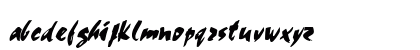 Cocoa Italic Lowercase Preview