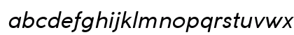 Coco Gothic Italic Lowercase Preview