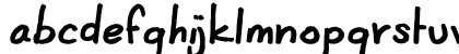 CoertSchrift Dik Lowercase Preview