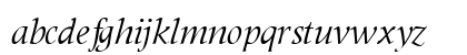CoherentSSK Italic Lowercase Preview