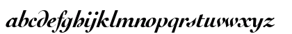 Collage BoldItalic Lowercase Preview
