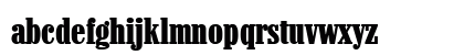 Colonel-Heavy Regular Lowercase Preview