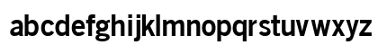 CommerceSSK SemiBold Lowercase Preview