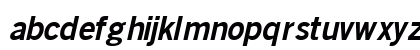 CommerceSSK SemiBoldItalic Lowercase Preview