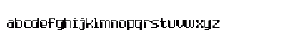 Computer Pixel-7 Regular Lowercase Preview