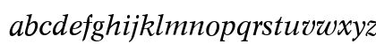 Concept Italic Lowercase Preview