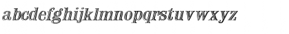 Handtooled Italic Font