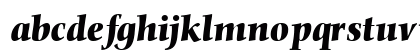 ConquistaSSK BoldItalic Lowercase Preview
