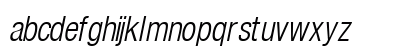 ContextRepriseLightCondSSK BoldItalic Lowercase Preview