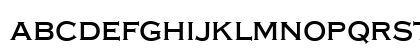 Copperplate-Gothic Regular Lowercase Preview