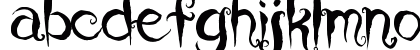 Coraline's Cat Regular Lowercase Preview