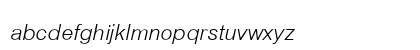 Cordia New Italic Lowercase Preview