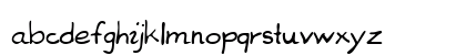 CoreysHand Regular Lowercase Preview