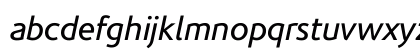 CorisandeItalic Regular Preview