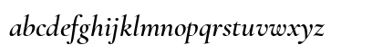 Cormorant Garamond SemiBold Italic Lowercase Preview