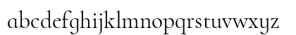 Cormorant Infant Regular Lowercase Preview