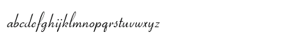 Coronet Regular Lowercase Preview