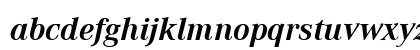 CorpoA Bold Italic Lowercase Preview