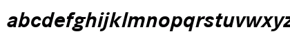 CorpoSDem Bold Italic Lowercase Preview