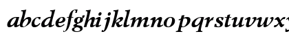 CortexSSK BoldItalic Lowercase Preview
