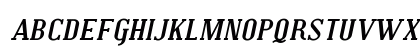 Covington SC Exp Bold Italic Lowercase Preview