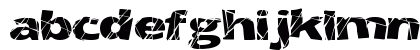 Cracked Regular Lowercase Preview