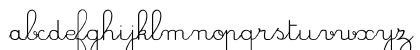 CrayonL Regular Lowercase Preview