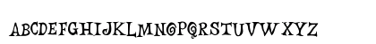 Creepy Pumkin Regular Lowercase Preview