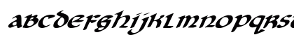 Cry Uncial Italic Italic Preview
