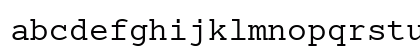 Cumberland Regular Lowercase Preview